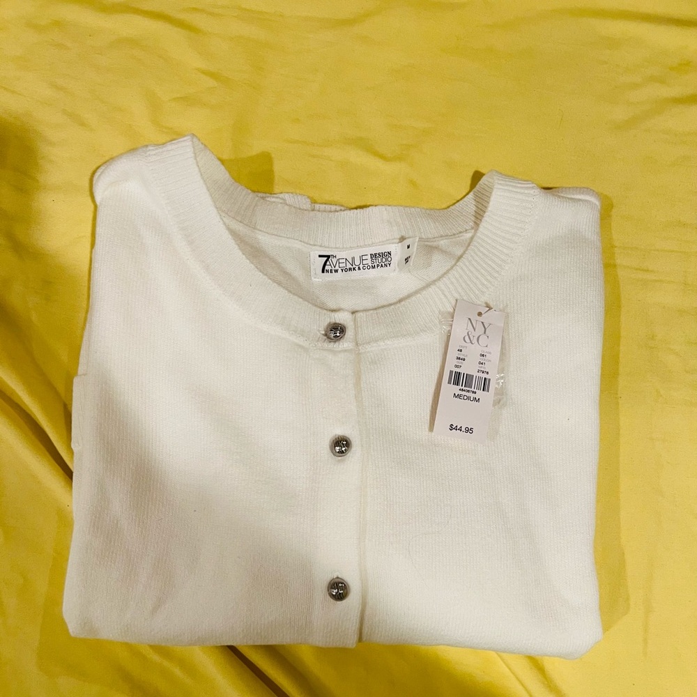 NWT - 7th Avenue - Double-Pocket Chelsea Crewneck - Picture 6 of 6